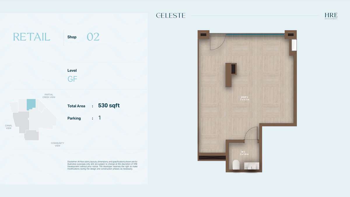 SHOP 2 - CELESTE - 530